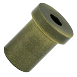 Antique Hardware 1 1/4 x 3/4 Inch Solid Brass Pivot Base HINGE