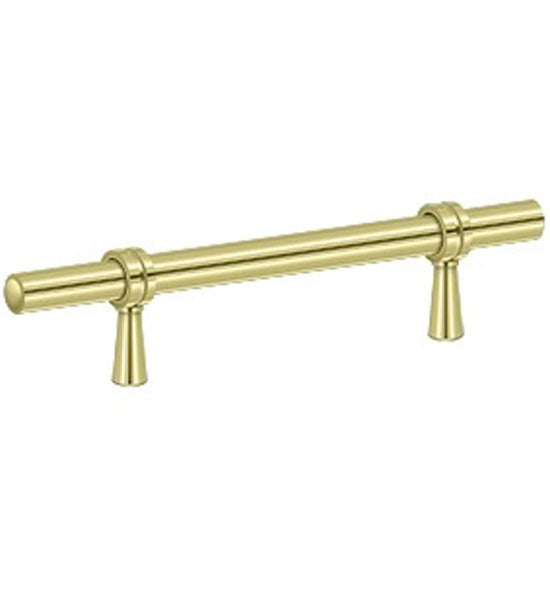 Antique Hardware 6 1/2 Inch Deltana Solid Brass Adjustable Pull CABINET PULL