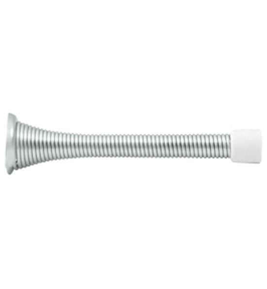 Antique Hardware 3 3/4 Inch Solid Steel Spring Baseboard Door Bumper DOOR STOP