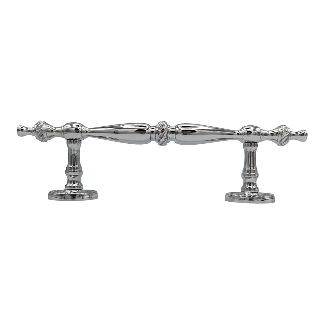 ##Antique Hardware## 9 1/2 Inch Overall (6 Inch C-C) Solid Brass Rope Style Handle (Several Finishes Available)