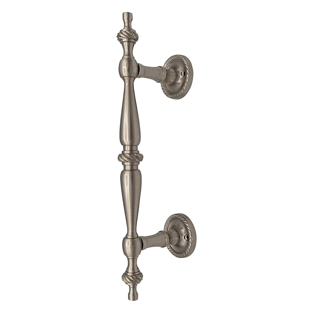 ##Antique Hardware## 9 1/2 Inch Overall (6 Inch C-C) Solid Brass Rope Style Handle (Several Finishes Available)