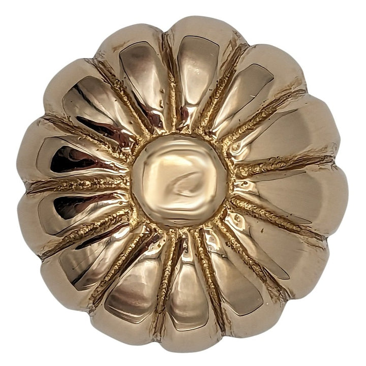 Antique Hardware 1 3/8 Round Daisy Flower Cabinet & Furniture Knob CABINET KNOB