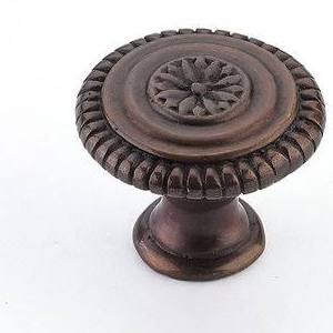 Antique Hardware 1 5/16 Inch Symphony Elegance Sonata Round Cabinet & Furniture Knob CABINET KNOB