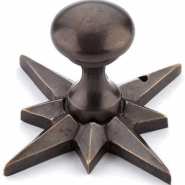 Antique Hardware 11/16 Inch Symphony Elegance Sonata Round Cabinet or Furniture Knob CABINET KNOB