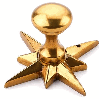 Antique Hardware 11/16 Inch Symphony Elegance Sonata Round Cabinet or Furniture Knob CABINET KNOB