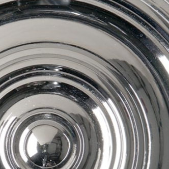 ##Antique Hardware## Traditional 8 Inch Brass Doctor's Door Knocker (Polished Nickel Finish)