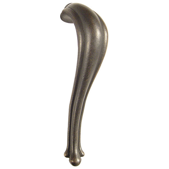 Antique Hardware 9 3/16 Inch Solid Brass Lost Wax Art Nouveau Pull (Right Hand) Door Knobs & Handles