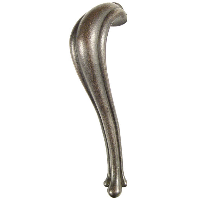 Antique Hardware 9 3/16 Inch Solid Brass Lost Wax Art Nouveau Pull (Left Hand) Decor