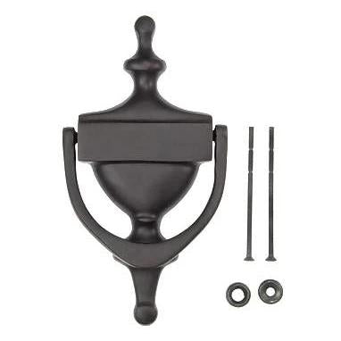 ##Antique Hardware## 7 Inch (6 1/4 Inch c-c) Heritage Style Door Knocker (Oil Rubbed Bronze Finish)