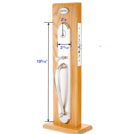 ##Antique Hardware## Solid Brass Albany Style Mortise Entryway Set