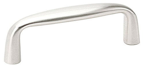 ##Antique Hardware## 6 3/8 Inch Overall (6 Inch c-c) Brass Orbit Pull