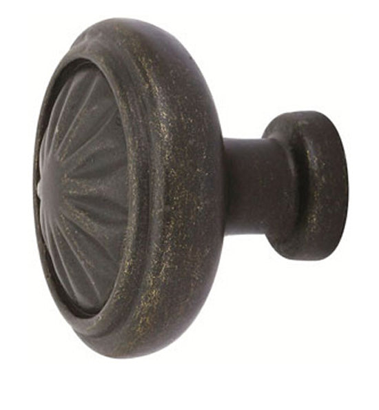 Antique Hardware 1 1/4 Inch Tuscany Bronze Round Cabinet & Furniture Knob CABINET KNOB