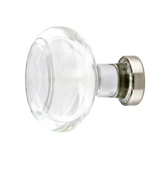 Antique Hardware 1 3/4 Inch Emtek Crystal Glass Georgetown Cabinet & Furniture Knob CABINET GLASS KNOB