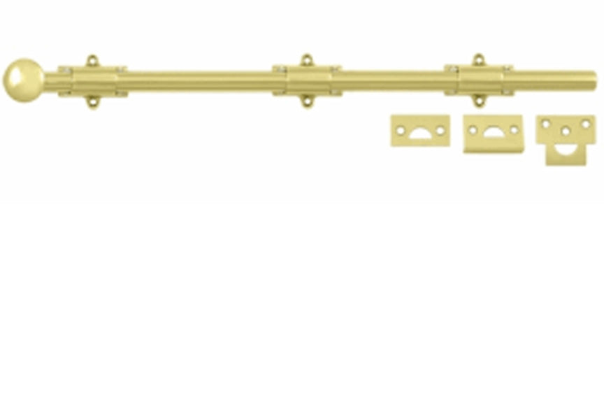 ##Antique Hardware## 18 Inch Deltana Heavy Duty Surface Bolt