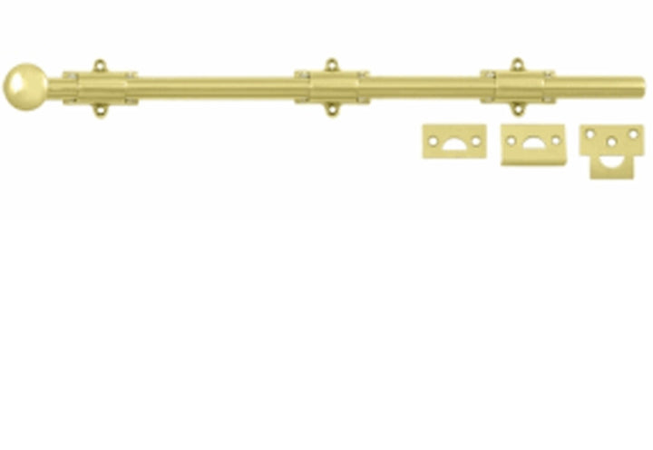 ##Antique Hardware## 18 Inch Deltana Heavy Duty Surface Bolt