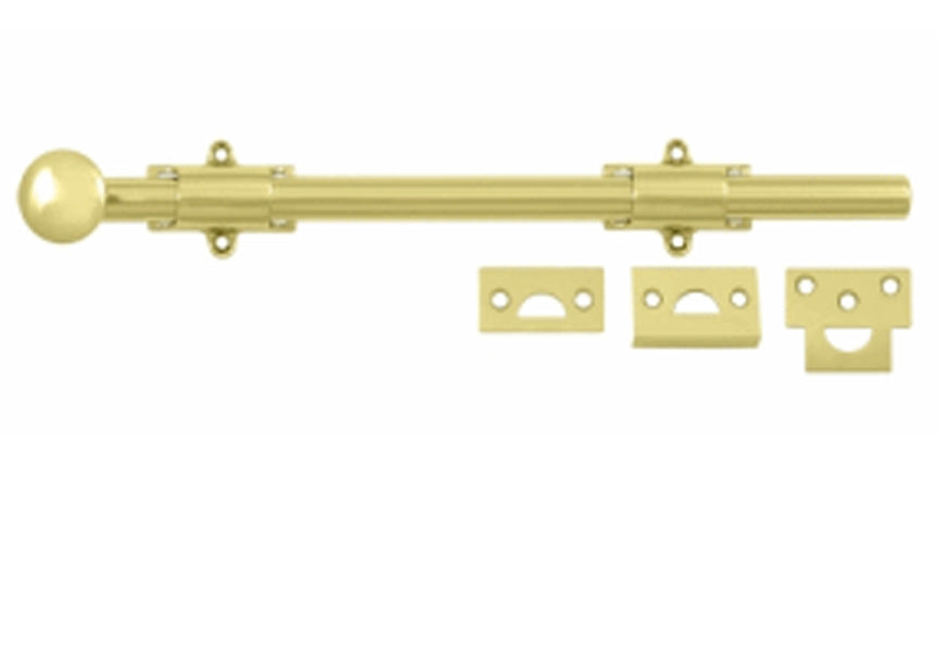 Antique Hardware 12 Inch Deltana Heavy Duty Surface Bolt SURFACEBOLT