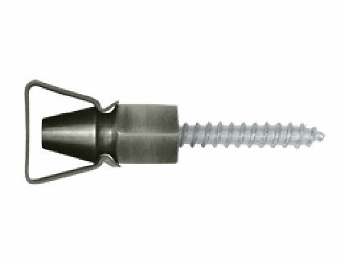 Antique Hardware 1 1/4 Inch Shutter Door Holder With Steel Bracket SHUTTER-HOLD