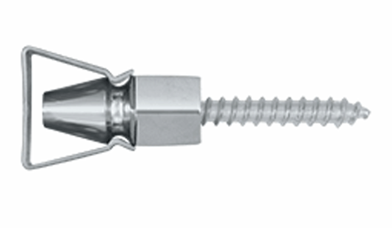 Antique Hardware 1 1/4 Inch Shutter Door Holder With Steel Bracket SHUTTER-HOLD