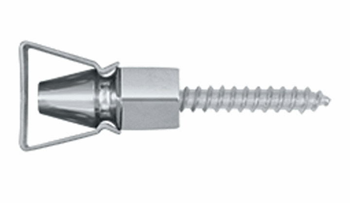 Antique Hardware 1 1/4 Inch Shutter Door Holder With Steel Bracket SHUTTER-HOLD