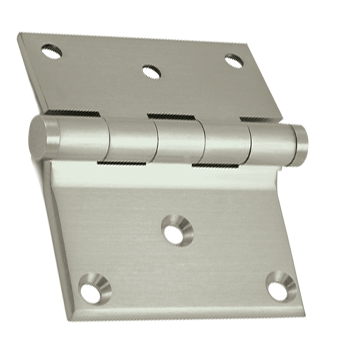 Antique Hardware 3 x 3 1/2 Inch Solid Brass Half Surface Hinge HINGE