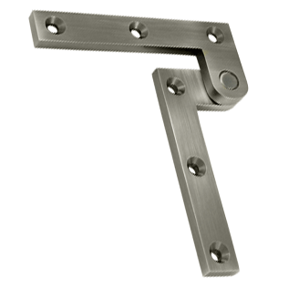 Antique Hardware 3 7/8 x 5/8 x 1 5/8 Inch Solid Brass Pivot Hinge PIVOT-HINGE