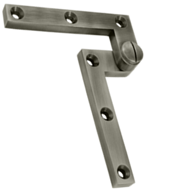 Antique Hardware 4 3/8 x 5/8 x 1 7/8 Inch Solid Brass Pivot Hinge HINGE