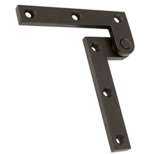 Antique Hardware 3 7/8 x 5/8 x 1 5/8 Inch Solid Brass Pivot Hinge PIVOT-HINGE