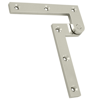 Antique Hardware 4 3/8 x 5/8 x 1 7/8 Inch Solid Brass Pivot Hinge HINGE