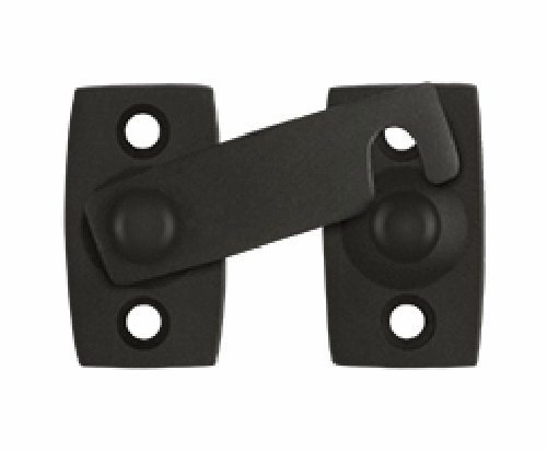 Antique Hardware 1 3/8 Inch Solid Brass Shutter Bar Door Latch LATCH