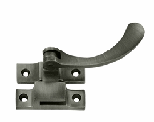 Antique Hardware 4 1/2 Inch Solid Brass Window Lock Casement Fastener SASHLOCK