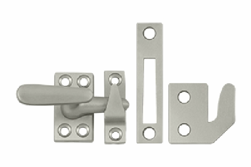 Antique Hardware 1 5/8 Inch Solid Brass Window Lock Casement Fastener SASHLOCK