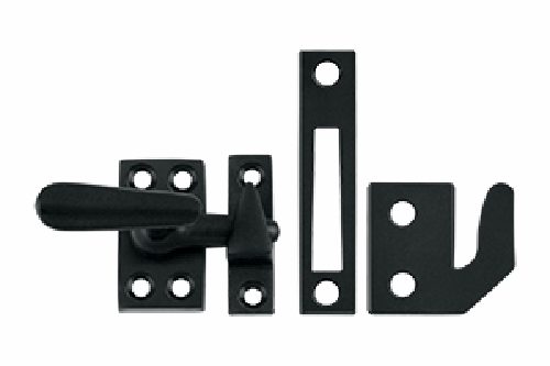 Antique Hardware 1 5/8 Inch Solid Brass Window Lock Casement Fastener SASHLOCK