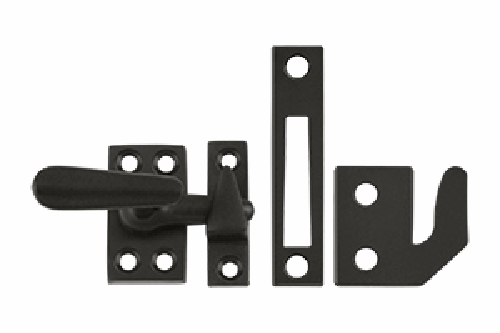 Antique Hardware 1 5/8 Inch Solid Brass Window Lock Casement Fastener SASHLOCK