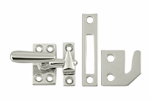 Antique Hardware 1 5/8 Inch Solid Brass Window Lock Casement Fastener SASHLOCK