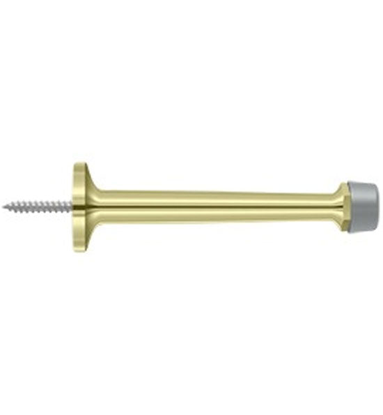 Antique Hardware 4 Inch Solid Brass Baseboard Door Bumper BASEBOARD-DOORSTOP