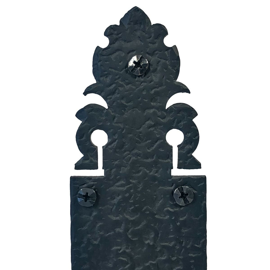 Antique Hardware 12 Inch Rough Iron Push Plate Door Push Plates