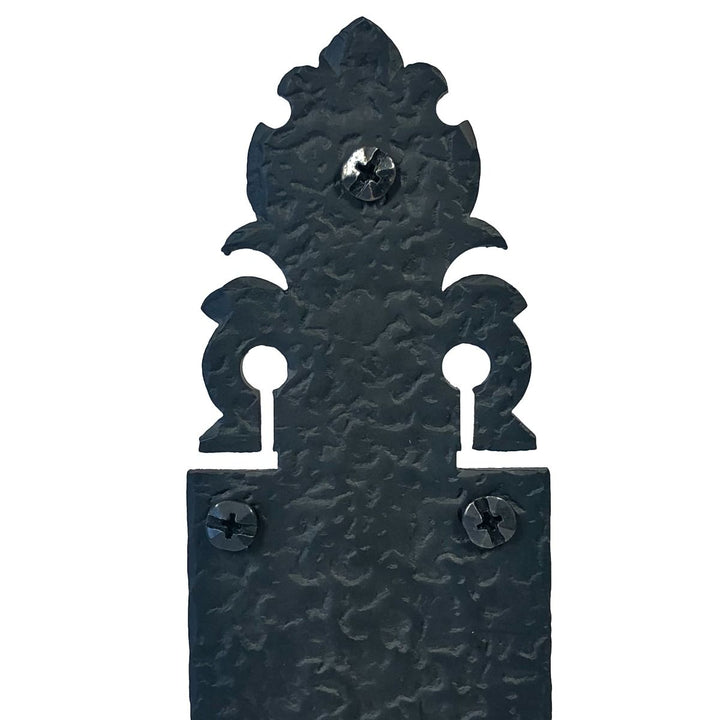 Antique Hardware 12 Inch Rough Iron Push Plate Door Push Plates